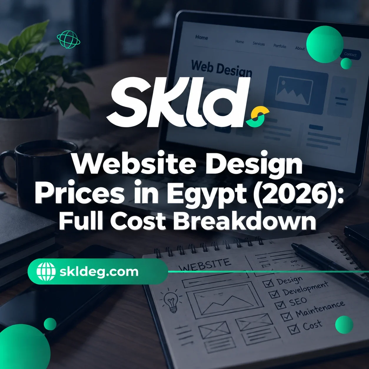 Website design prices in Egypt 2026