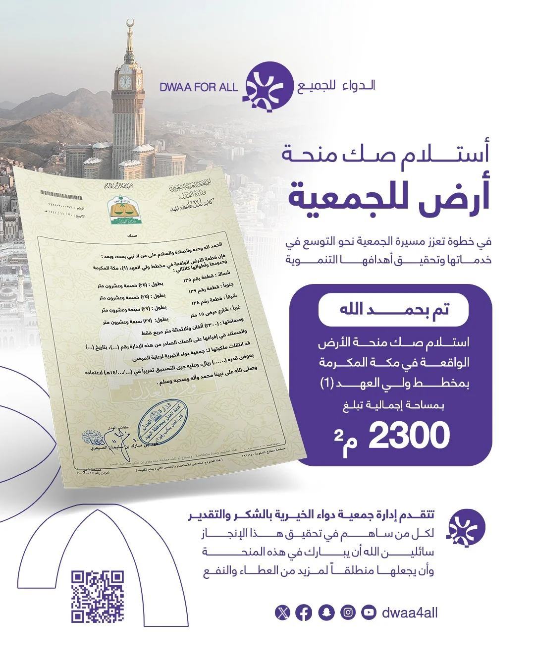 Dwaa — Turning Digital Reach into Donations — creative work 1