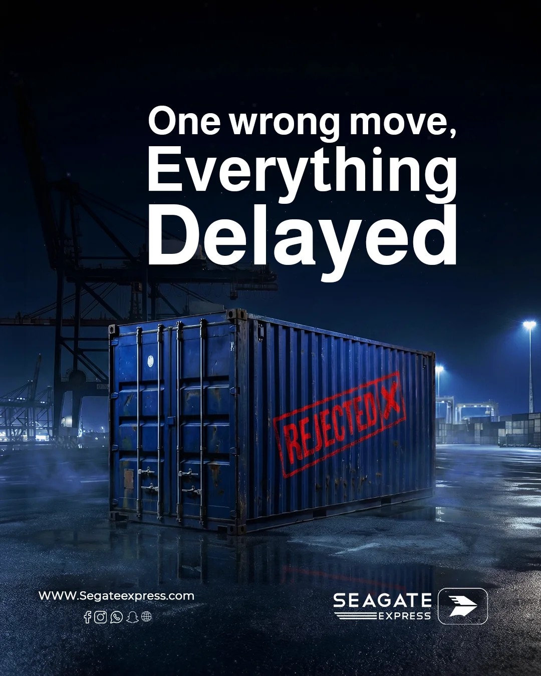 SEAGATE EXPRESS — Logistics with Visibility — creative work 15