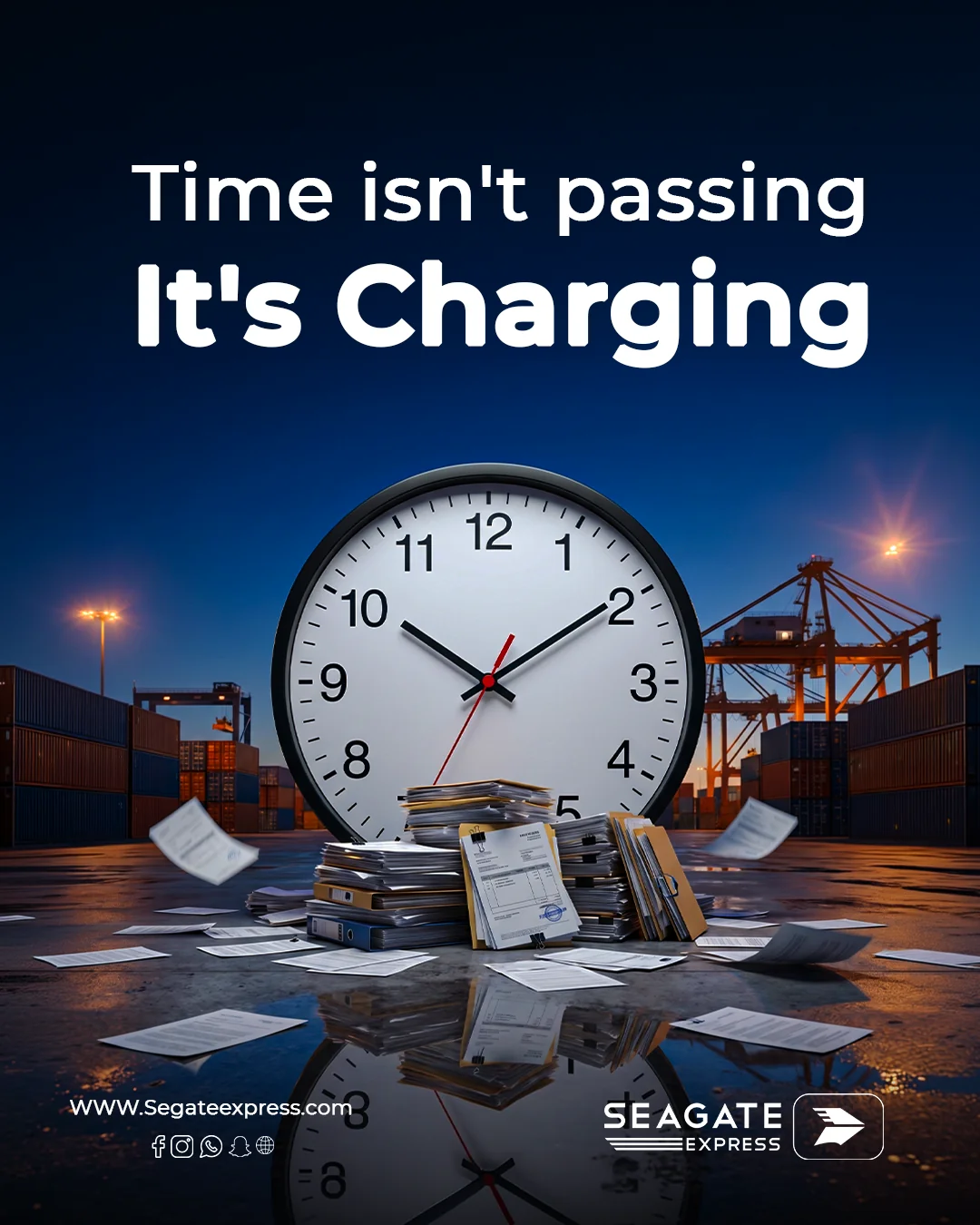 SEAGATE EXPRESS — Logistics with Visibility — creative work 12